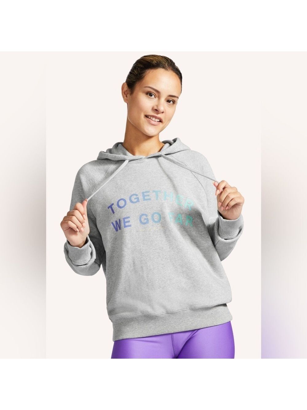 Spiritual Gangster x Peloton Classic Grey Hoodie - Size Small